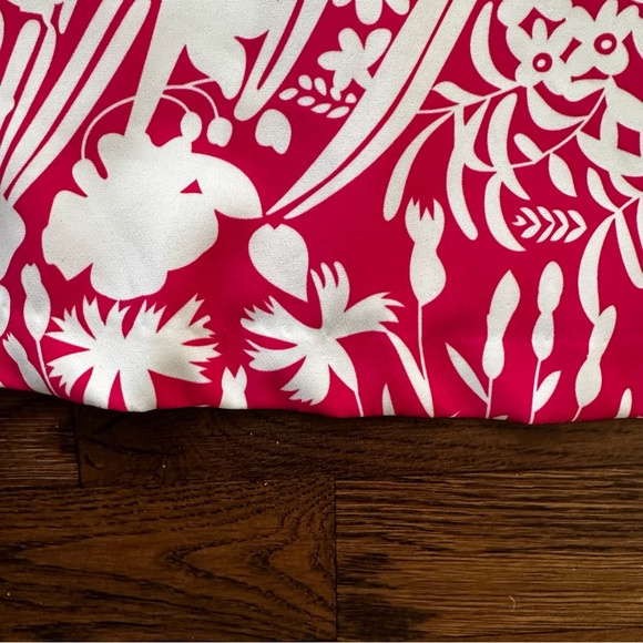 Tuckernuck Pink White Wildflower Blythe Sleeveless Floral A Line Bow Dress Sz Sm - Picture 10 of 16